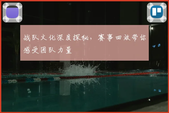 战队文化深度探秘，赛事回放带你感受团队力量